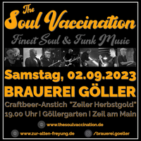 Samstag, 02.09.2023, live @ Brauerei Göller Zeil am Main